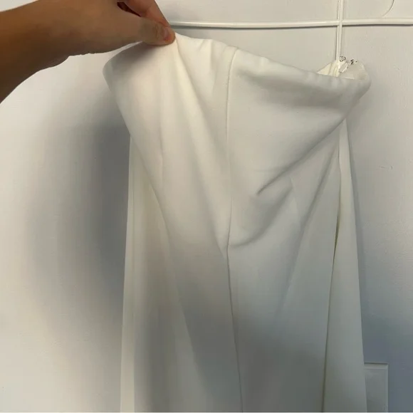 ZARA White Strapless Jumpsuit - Picture 2 of 5